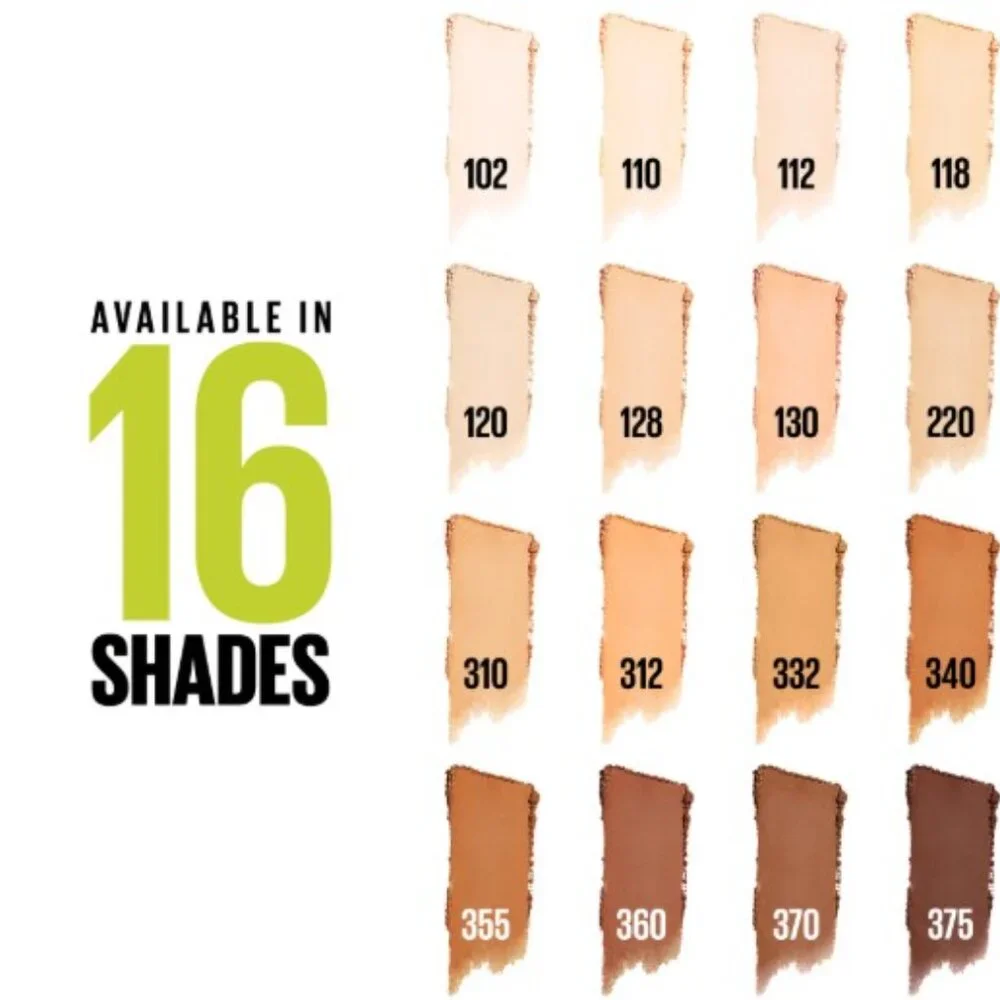SEALED Maybelline Super Stay 24H Hybrid Powder-Foundation - #375